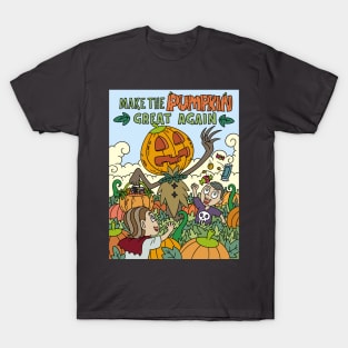 Make the Pumpkin Great Again Halloween Gift T-Shirt